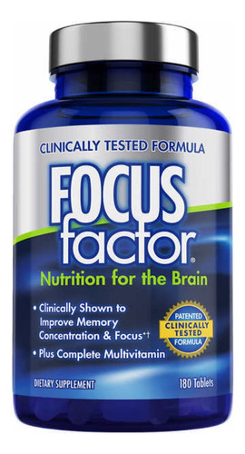 Focus Factor.  180 Tabletas - Unidad a $861
