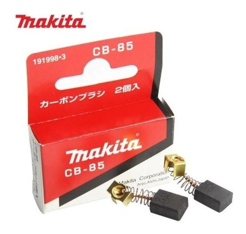 Juego De Carbones Makita Cb 85 Originales Taladro