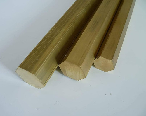 Barra De Bronce Latón Hexagonal 13 Mm X Kg Bronce En Caba
