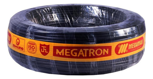 Fio Cabo Pp Megatron 2x 0,75mm  500v 100m  9022