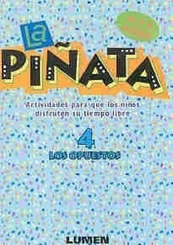 Libro - Piñata 4 Los Opuestos Actividades Para Que Los Niño