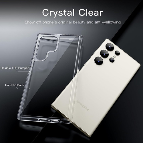 Forro Protector Clear Para Samsung Galaxy S23 Ultra