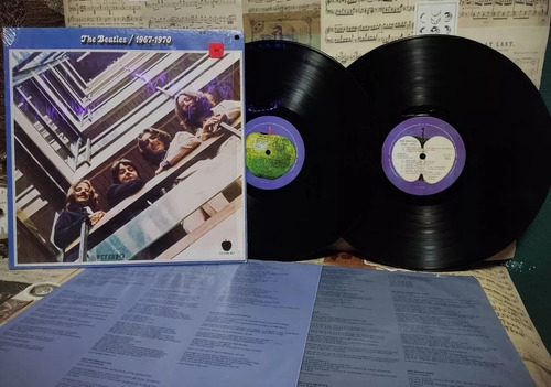 Lp The Beatles 1967/1970 Completo Vinilo Seminuevo