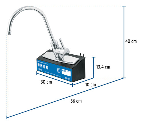 Exhibidor Con Monomando Tbf-83 Foset 55995