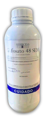 Herbicida Matayuyos Glifosato 48% 1l  Malezas