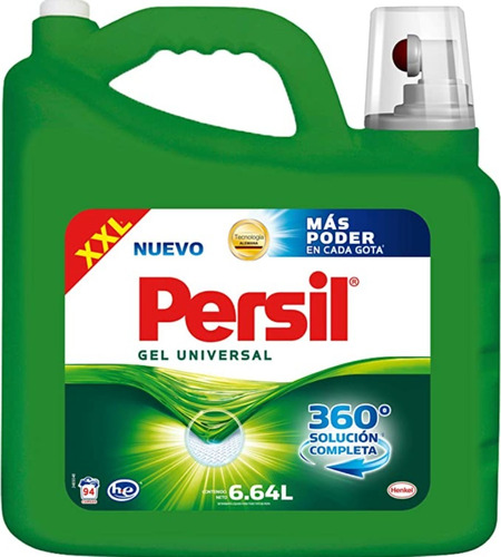 Detergente Persil Gel Universal Líquido 6.64 L