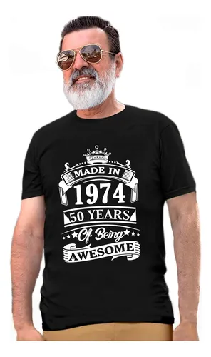 Playeras de cumpleaños de 50 on sale años