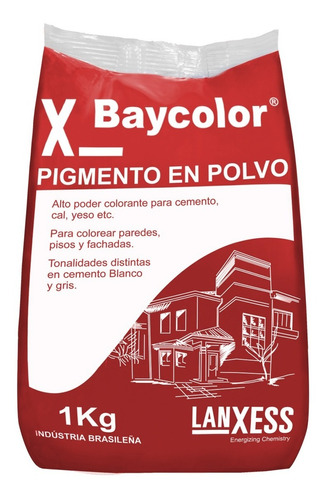 Oxido Pigmento O Colorante En Polvo Baycolor Importado 