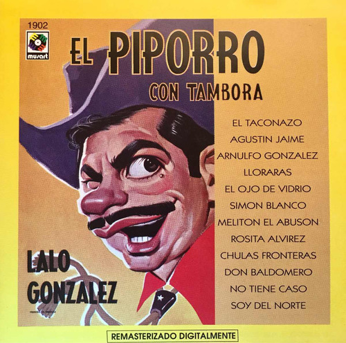 Cd Lalo Gonzalez El Piporro Con Tambora