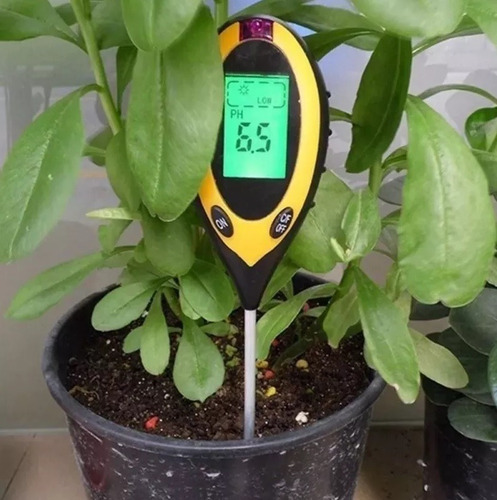 Termómetro digital de pH de 4x1 metro para plantas y suelos H3590