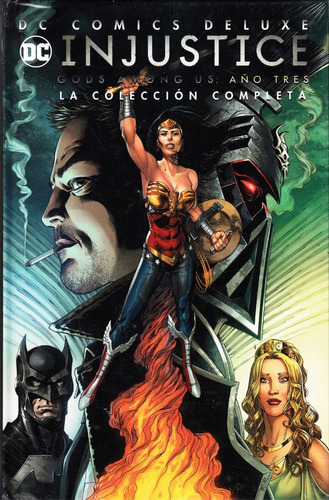 Comic Dc Comics Deluxe Injustice Año 3 La Colección Completa