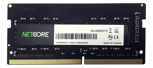Memória Ram Netcore 16gb 4800mhz Compativel Com Not Dell G15