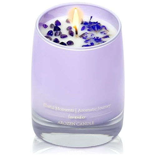 Velas Aromáticas De Lavanda Y Vainilla, Regalo Para Mujeres,