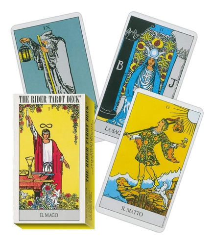 Tarot Rider Waite 78 Cartas + Manual De Instrucciones