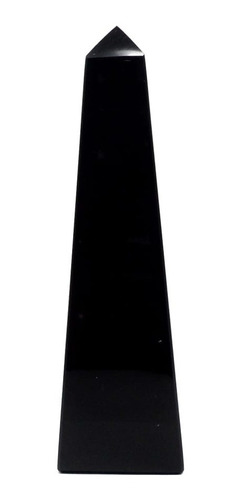 Obelisco Chico De Obsidiana Negra Natural Trc23