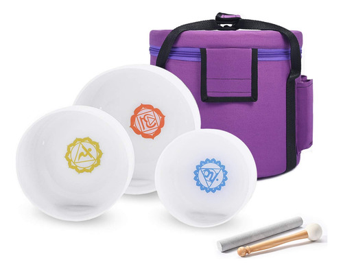 Set De Bowls Tibetanos Goodfair 3 Notas, 3 Piezas