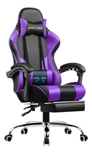 Silla Gamer Con Asiento Giratorio De 360° Gt800a Gtplayer