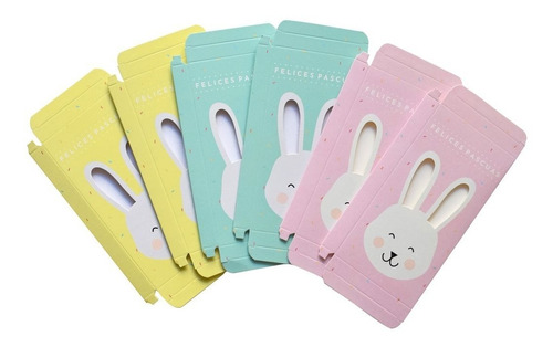 Cajitas Packaging Tabletas Conejos Pascuas X 6 Parpen Prya
