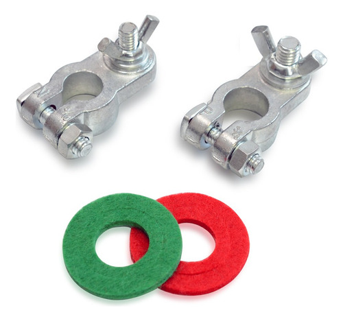 Handster Marine Battery Terminal Wing Nuts Style Zinc Alloy