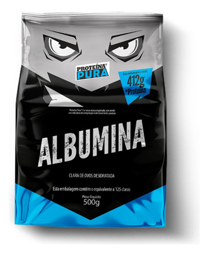 Albumina Refil 500g - Proteína Pura - Alto Teor Proteíco