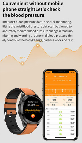 A Reloj Inteligente Para Huawei Ios/glucosa En