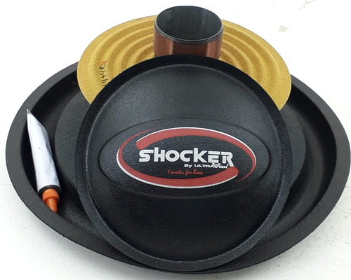 Reparo Shocker Lethal 450 Rms 12 4 Ohms Original Vermelho