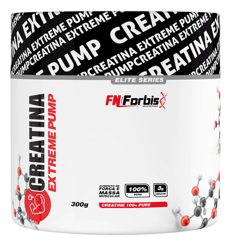 Creatina Extreme Pump 100% Pura Suplemento Em Pó 300g Treino