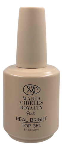 Top Gel Real Bright 30ml. Brillo Mc Royalty. Uñas, Gel Transparent