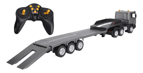 Remolque Rc 1:24 De Cama Plana, 9 Canales, 2,4 G, Antiinterf