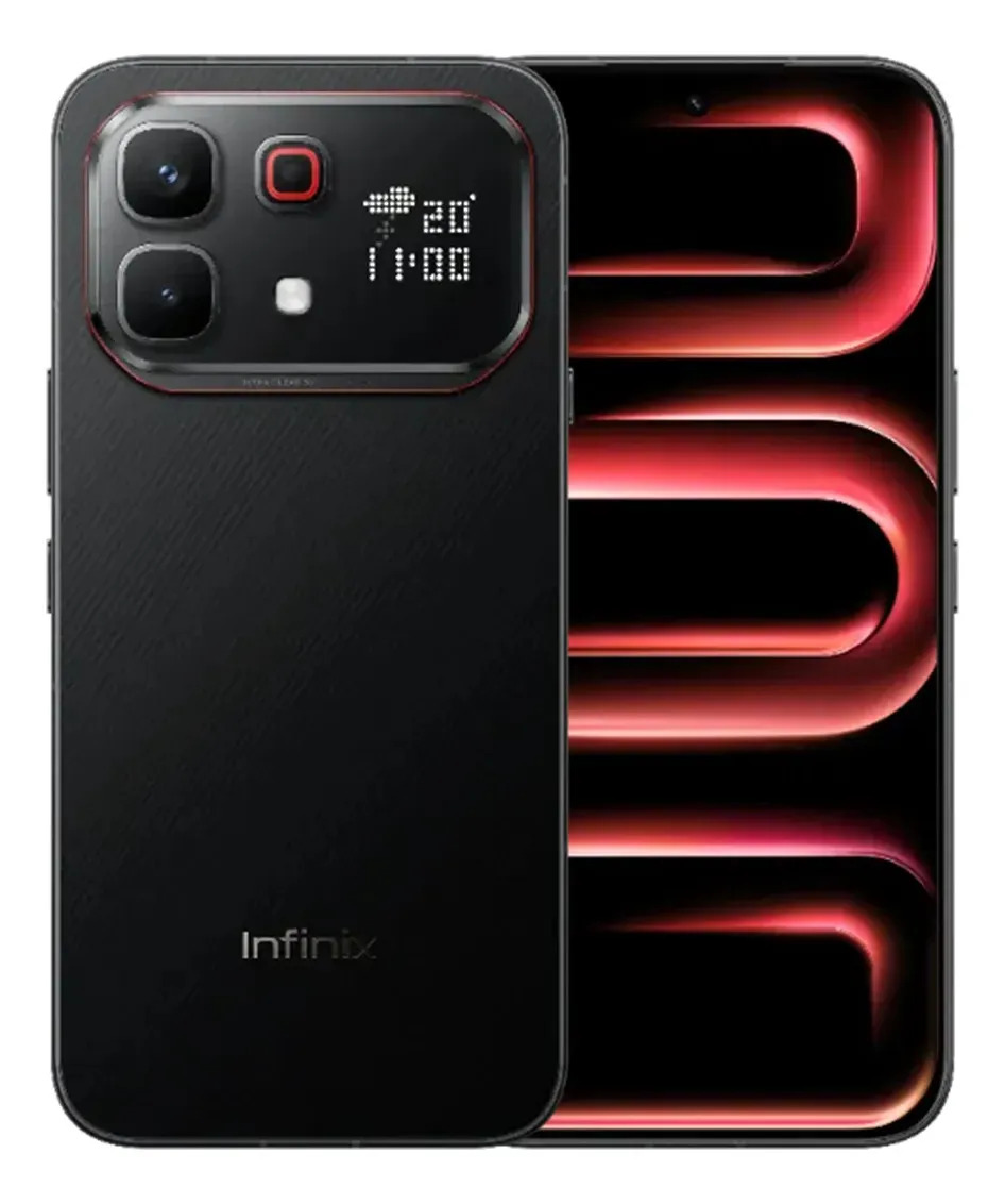 Infinix Note 60 Pro 5g Ai Phone 256gb Rom 16gb Ram Black Edition Ferrari Snapdragon 7s Gen 4 Dual Sim 6000mah 90w Carregamento super rápido 30w Sem fio 6,78" Amoled 1,5k 144 hz Matriz ativa