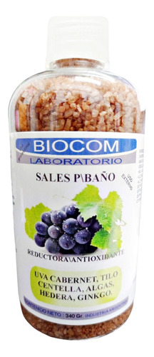 Sales De Baño Uva Cabernet X 325 Gr - Biocom