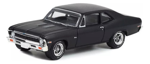 1969 Chevrolet Nova Greenlight 1:64 Color Negro