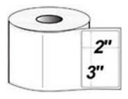 Las Etiquetas Térmicas Directas, De 3 Pulgadas X 2 Pulgadas,