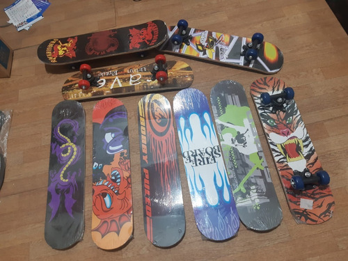 Imagen 3 de 3 de Skate Patineta Mediana