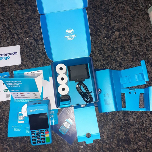 Maquininha Cartão (imprime Comprovante), Brinde Kit Qr-code.