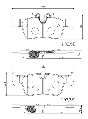 Balatas Brembo Mini Cooper Clubman Jcw 2004 A2006 T C
