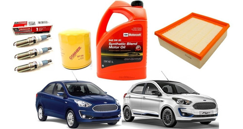 Kit De Afinación Ford Figo 1.5l 3 Cil 2019 Motorcraft 5w30