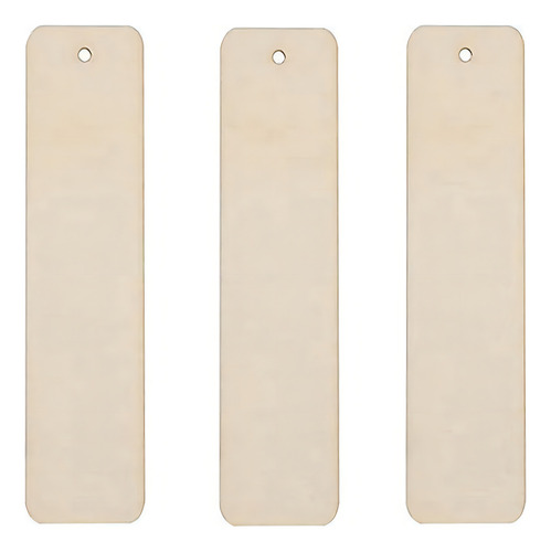 100 Marcapáginas De Madera En Blanco Con Cuerdas De Madera Color Wood Color Floral