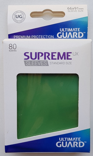 Ultimate Guard Supreme Ux Micas Standard Size Green - Verde