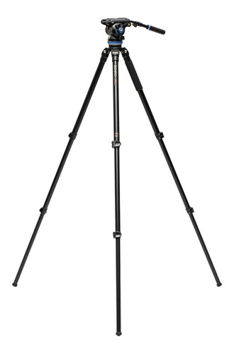 Imagen 2 de 10 de Tripode Video Benro Cabezal Paneo Tilt Fluido A373fbs8pro