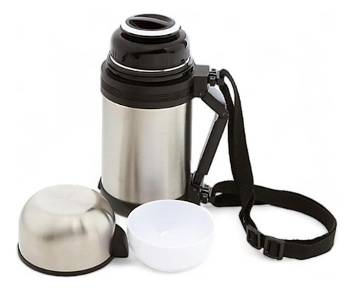 Termo Multiproposito Thermos 1 Litro Plateado