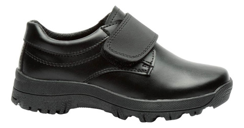 Zapato Escolar Negro Para Niños Terry Colegial Fareli