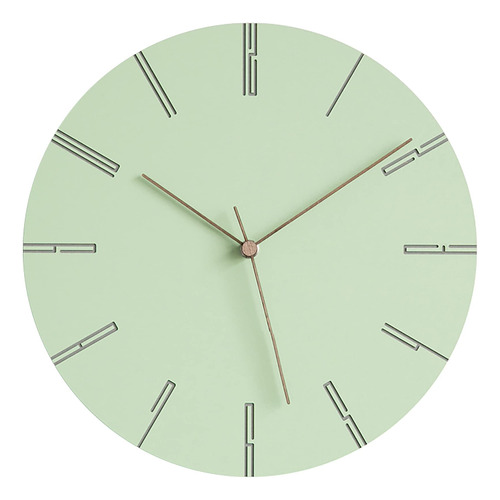 Reloj De Pared Silencioso Minimalista Moderno Coleccion Past