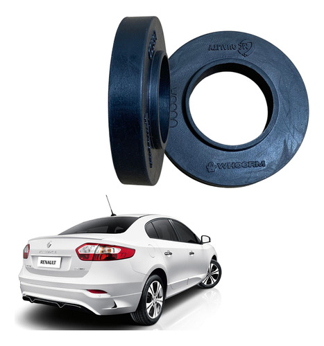 Par Calço De Mola 2cm Renault Fluence 2013 2.0 Gt Turbo