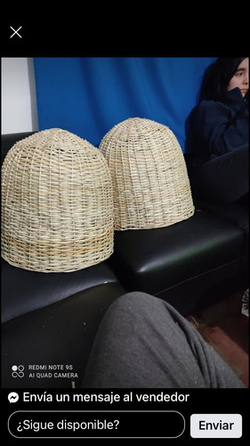 Lámparas De Mimbre