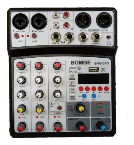 Consola De Audio Bomge Bmg-04d