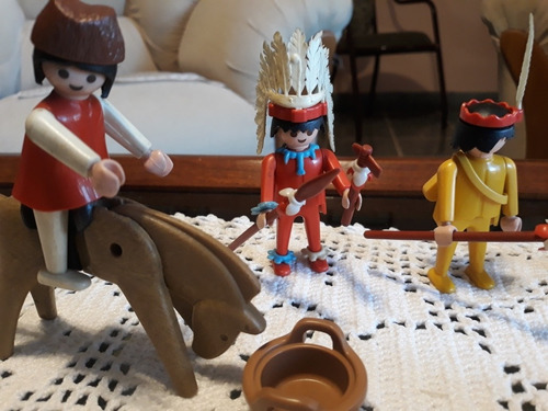 Playmobil Set De Indios Antiguo