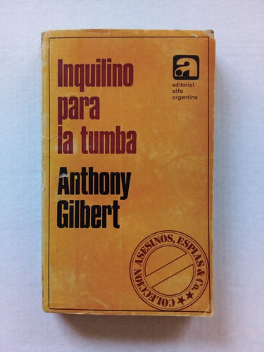 Inquilino Para La Tumba - Gilbert - Alfa Argentina 1972 - U