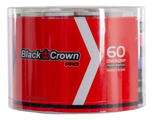 Caramelera Overgrips X 60 Unidades Black Crown Perforados Azul