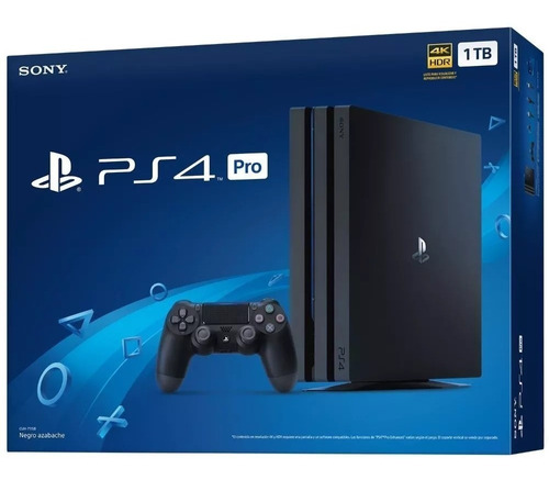 Playstation 4 Ps4 Pro 1 Tb 4k Hdr Sony Entrega Ya